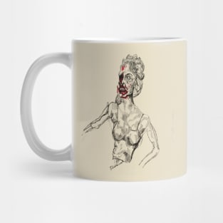 zombie girl Mug